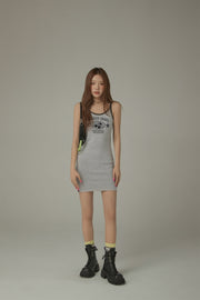 Cherry Bomb Sleeveless Mini Dress