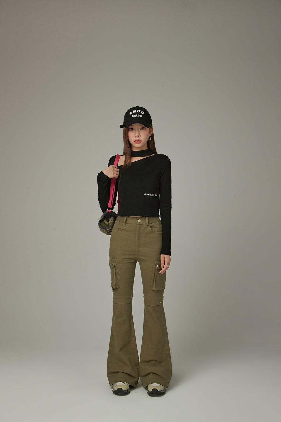 CHUU Pocket Bootcut Daily Pants