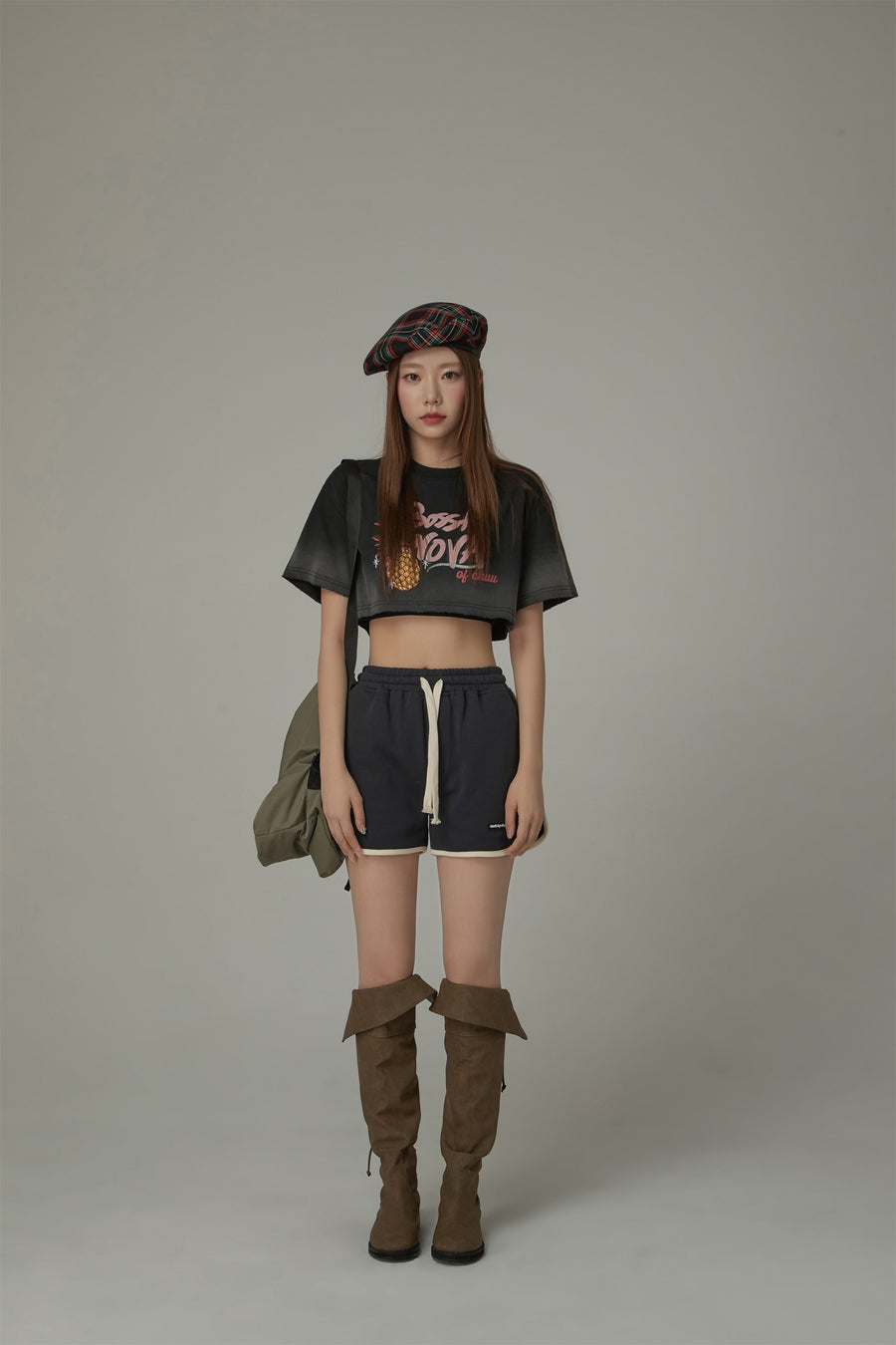 CHUU Gradient Bosa Nova Cropped T-Shirt