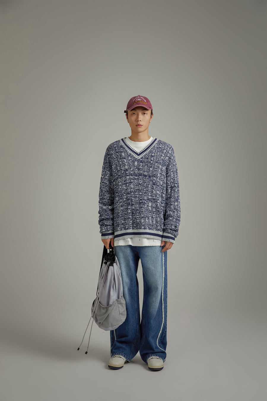 CHUU V-Neck Loose Knit Sweater