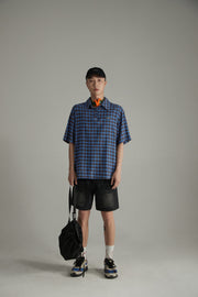 Retro Checked Loose Fit Shirt