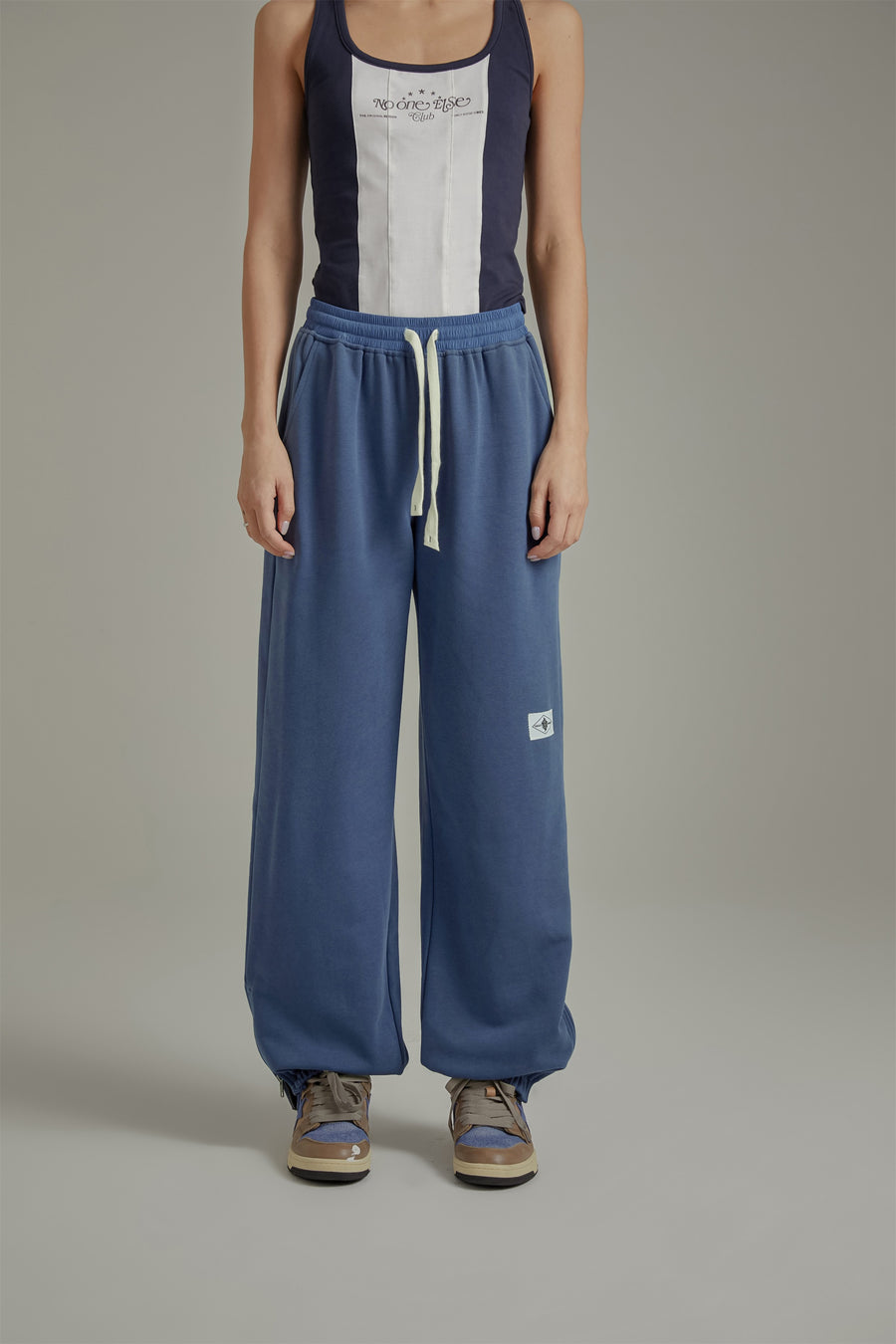 CHUU Sporty Jogger Wide Pants