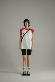 Noe Raglan Sleeveless T-Shirt