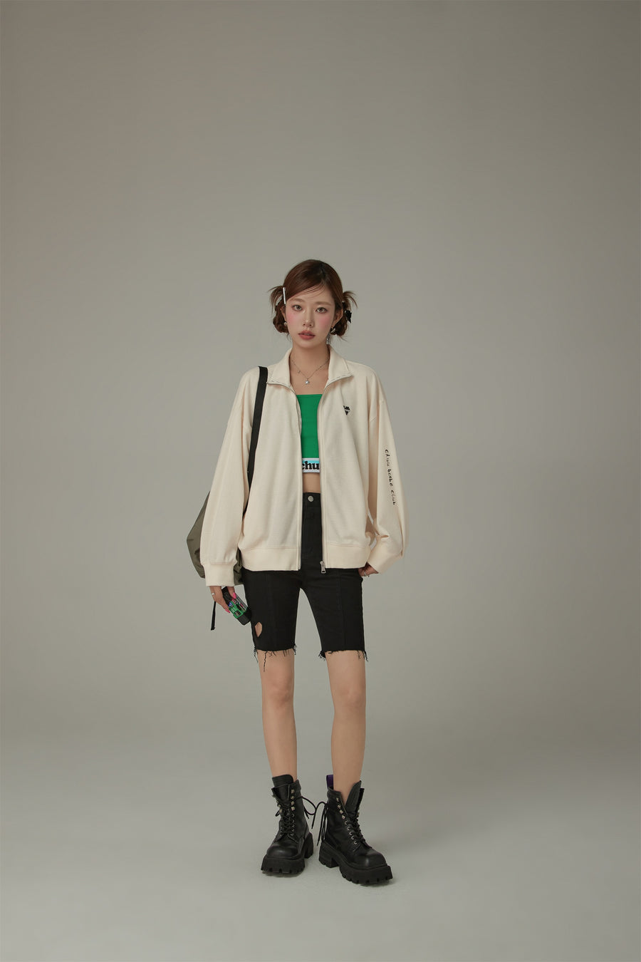 CHUU Sporty Zip-Up Loosefit Jacket