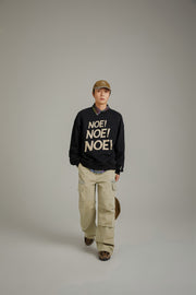 Logo Lettering Boxy Sweatshirt