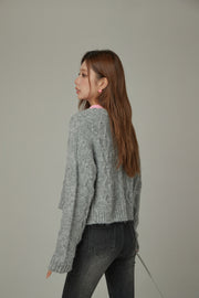 Twisted Loose Fit Knit Sweater