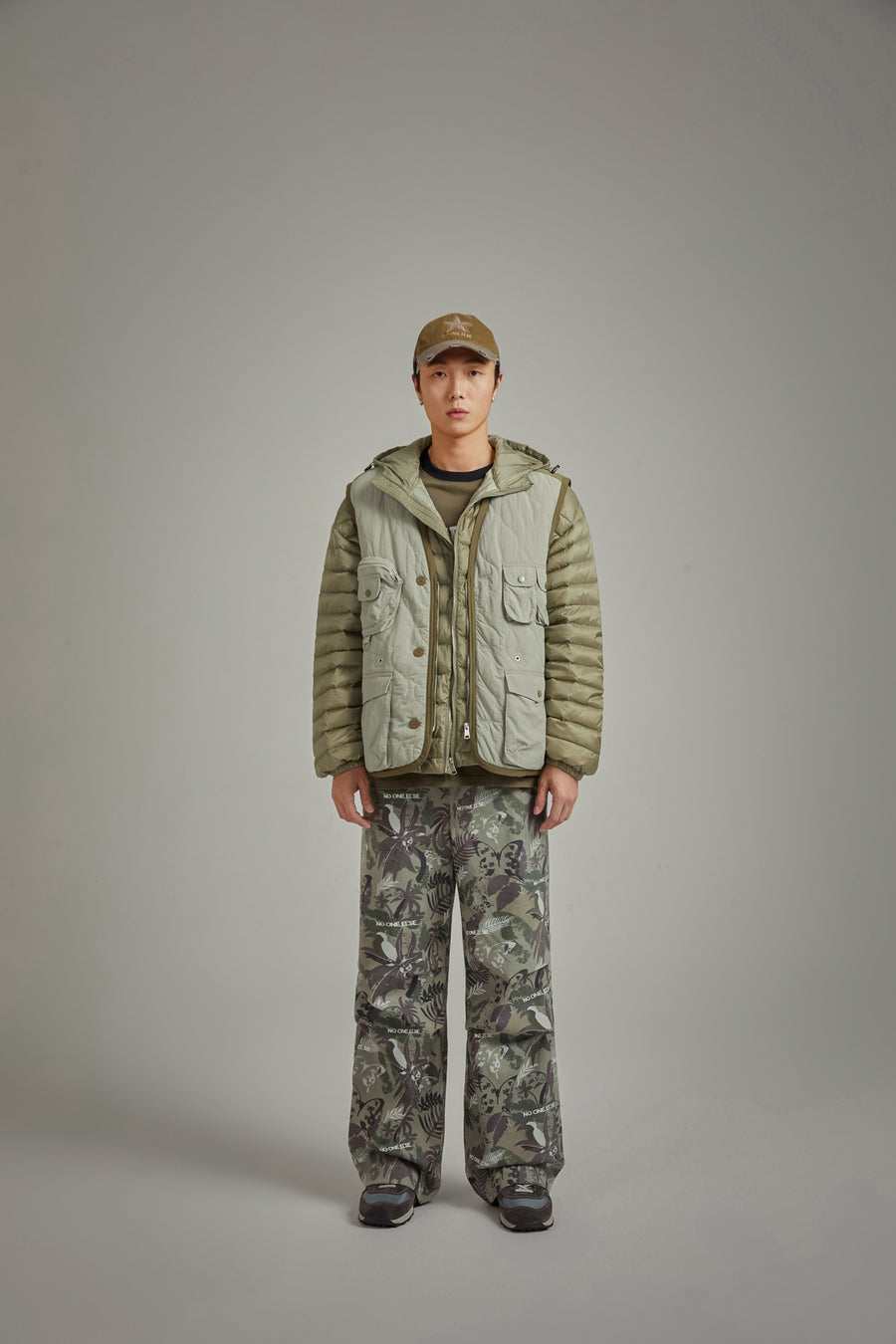 CHUU Hooded Light Padding Jacket