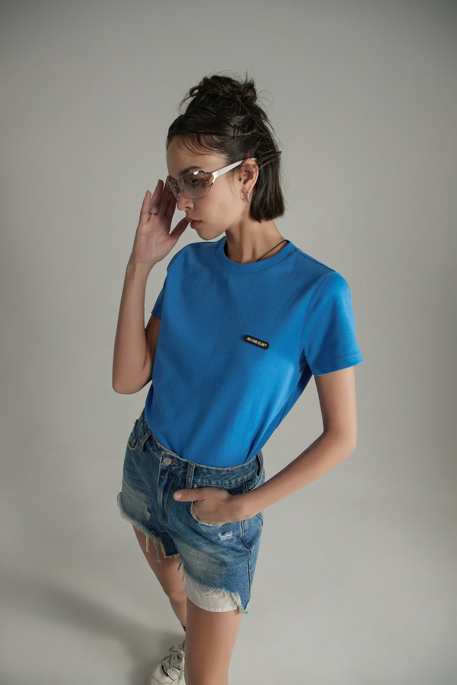 CHUU Daily Round Neck Short Sleeve T-Shirt