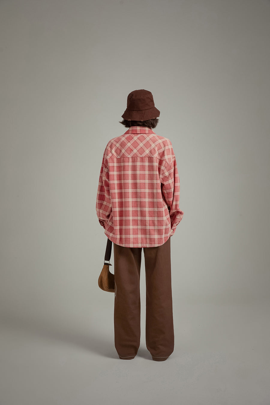 CHUU Check Loose Fit Shirt