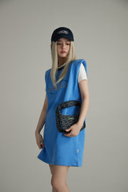 Noe Center Logo Sleeveless T-Shirt Dress