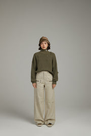 Basic Pocket Wide Pants