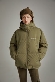 Hooded Loose Padded Jacket