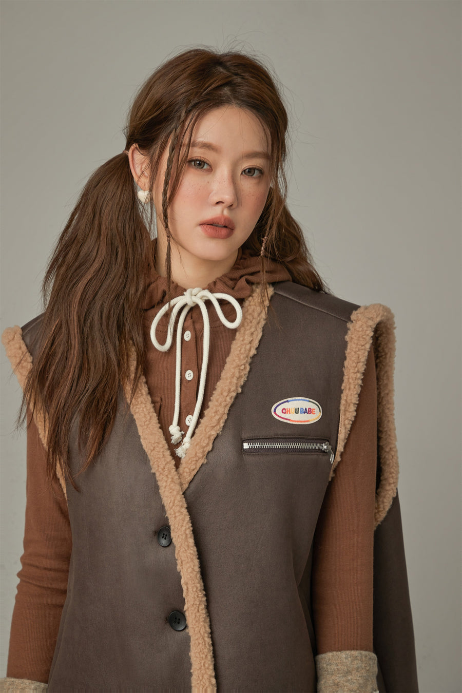 CHUU Lined Daily Mustang Vest