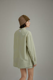 Colo Multi-Pocket Boxy Shirt Jacket