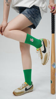 Rabbit Logo High Socks