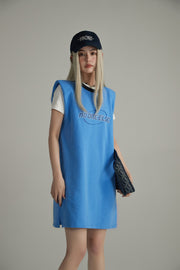 Noe Center Logo Sleeveless T-Shirt Dress