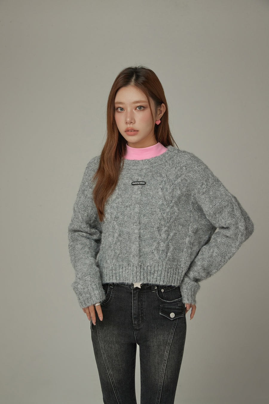 CHUU Twisted Loose Fit Knit Sweater