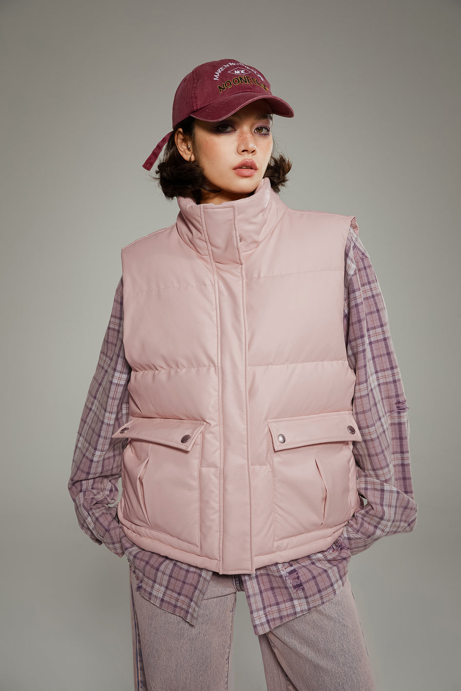 CHUU Oversized Padded Vest