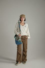 Basic Wide Cargo Pants