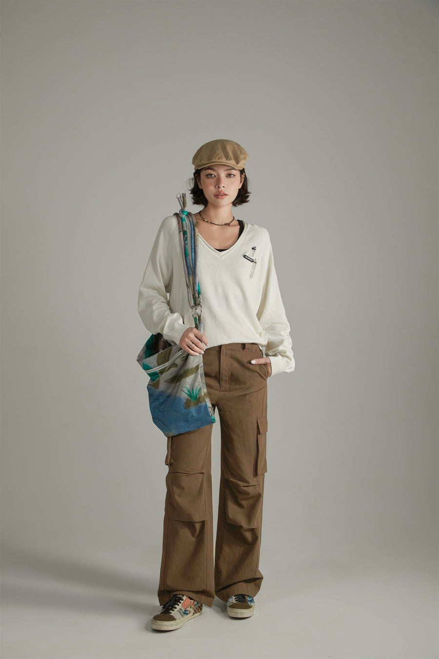 CHUU Basic Wide Cargo Pants