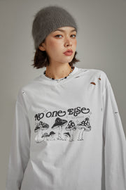 Logo Mushroom Long Sleeve T-Shirt