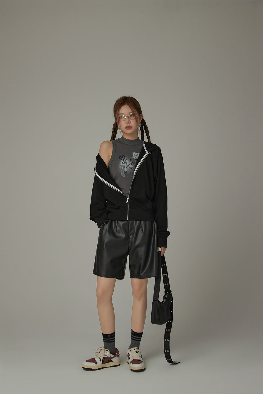 CHUU Basic Pocket Hooded Zip-Up