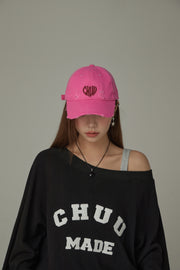 Heart Chuu Denim Ball Cap