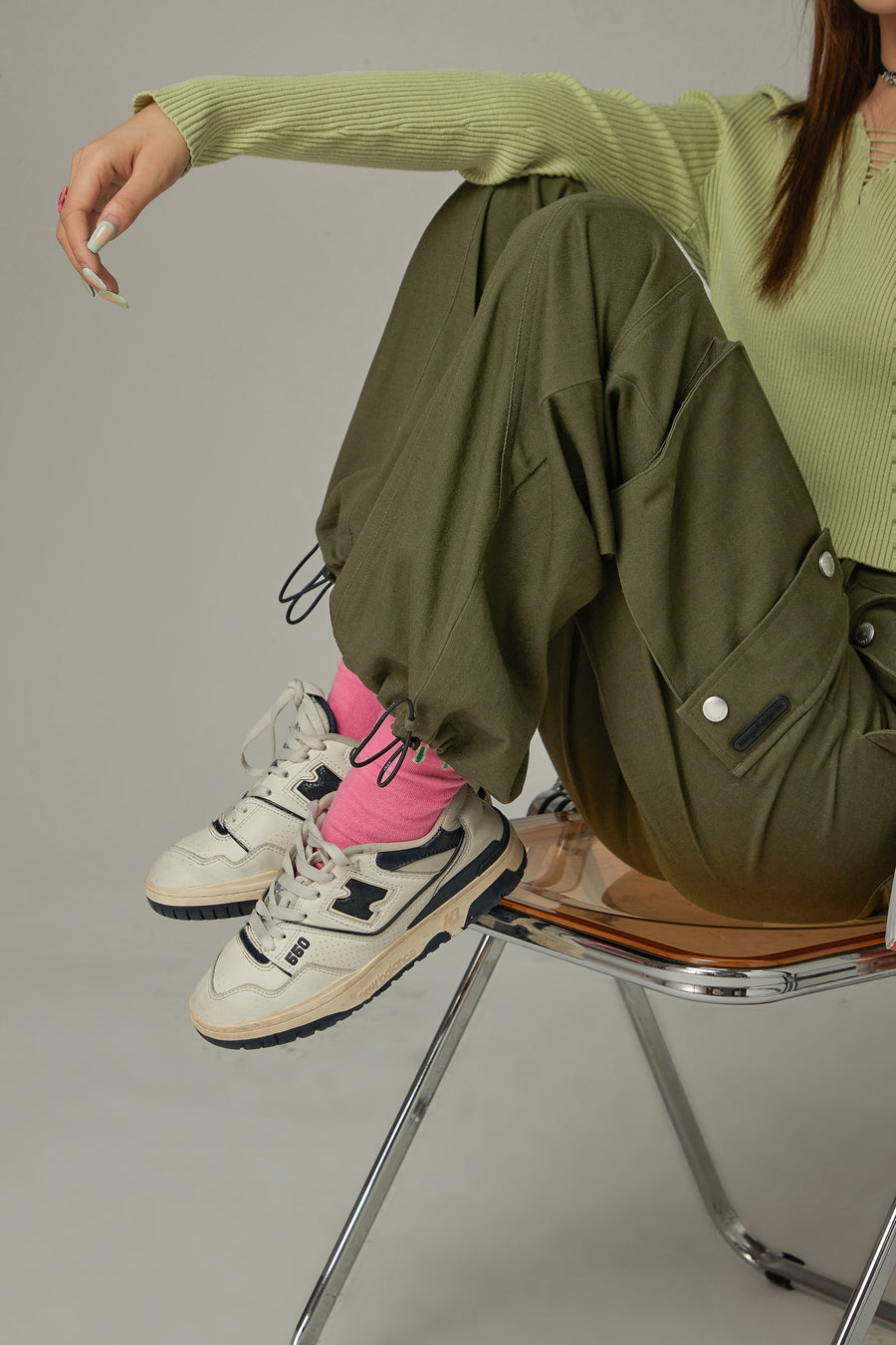 CHUU Pocket String Jogger Pants