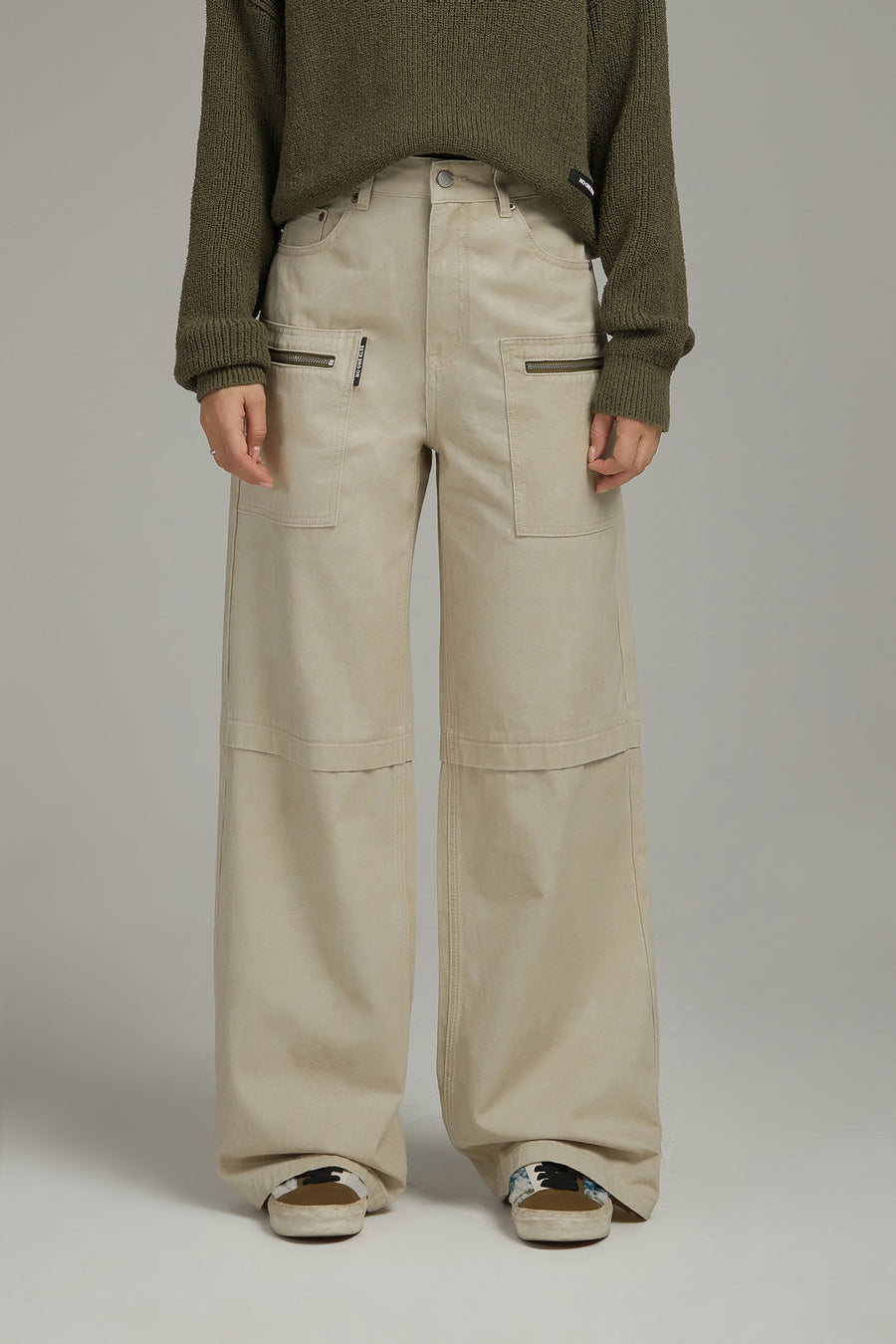 CHUU Basic Pocket Wide Pants