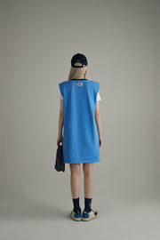 Noe Center Logo Sleeveless T-Shirt Dress