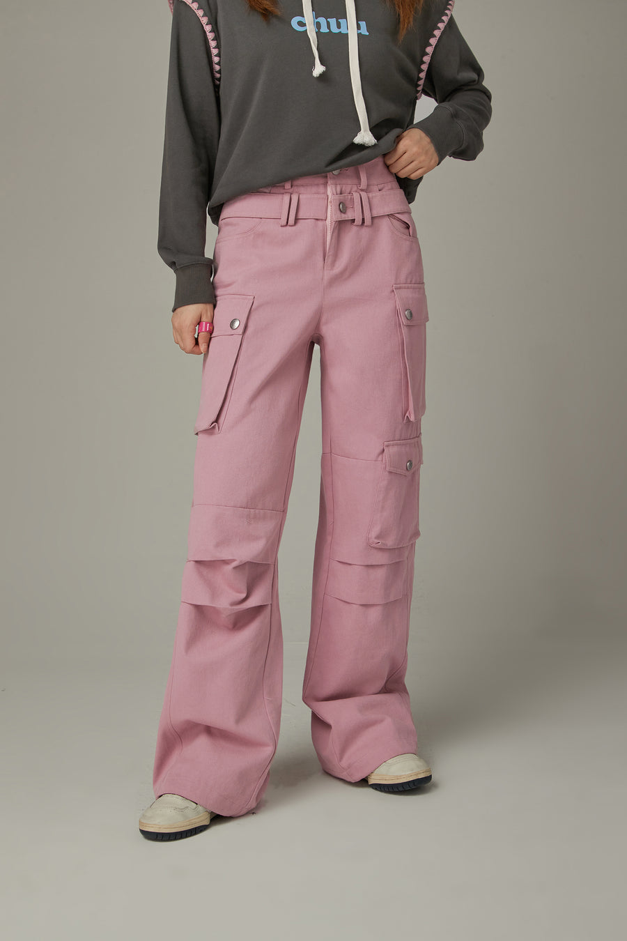 CHUU Daily Pocket Wide Pants