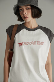 Noe Raglan Sleeveless T-Shirt