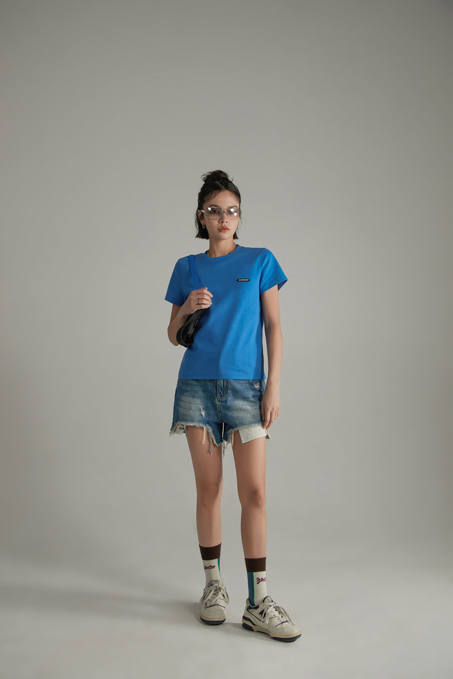 CHUU Daily Round Neck Short Sleeve T-Shirt