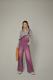 Cotton Button Overalls