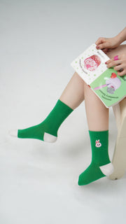 Rabbit Logo High Socks