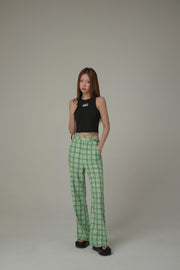 Chuu Cherry Back-Open Sleeveless Crop T-Shirt