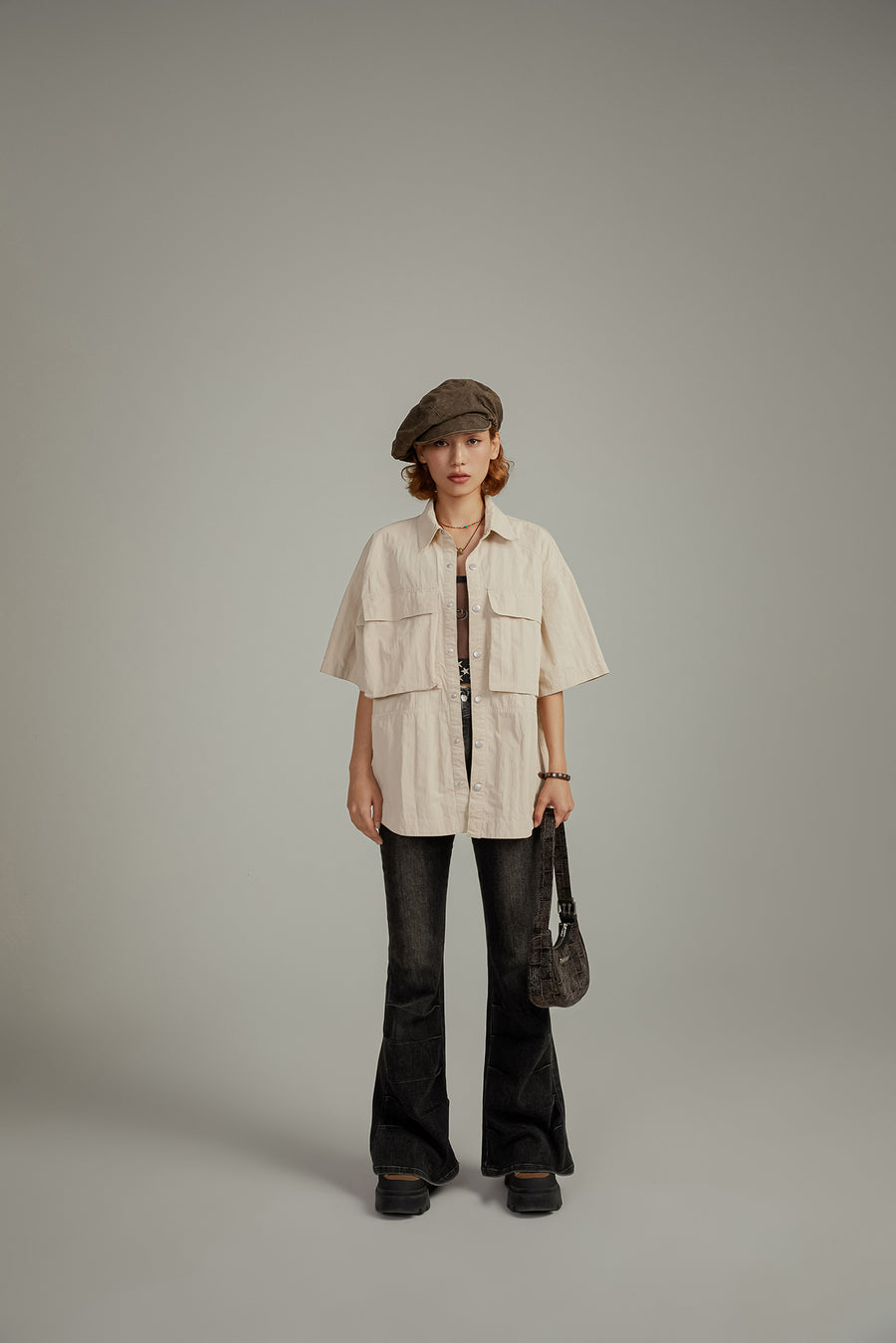 CHUU Pocket Loose Fit Shirt