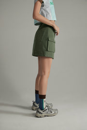 Cargo Pocket Mini Skirt