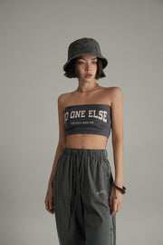 Noe Lettering Vintage Bra Tube Top