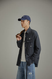 Colo Multi-Pocket Boxy Shirt Jacket