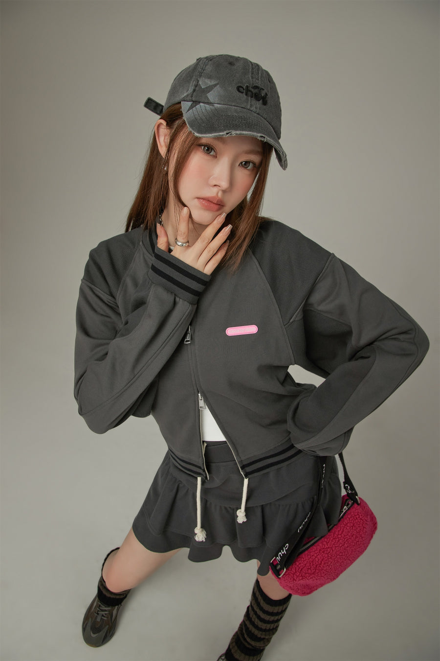 CHUU Varsity Loose Fit Jacket