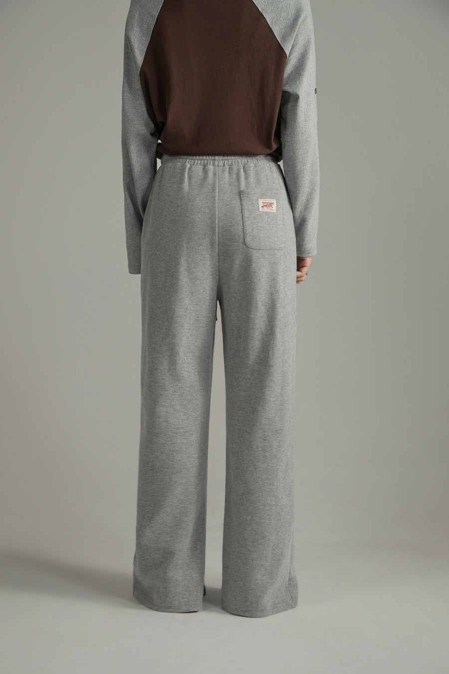 CHUU Slit Sweatpants Wide Pants