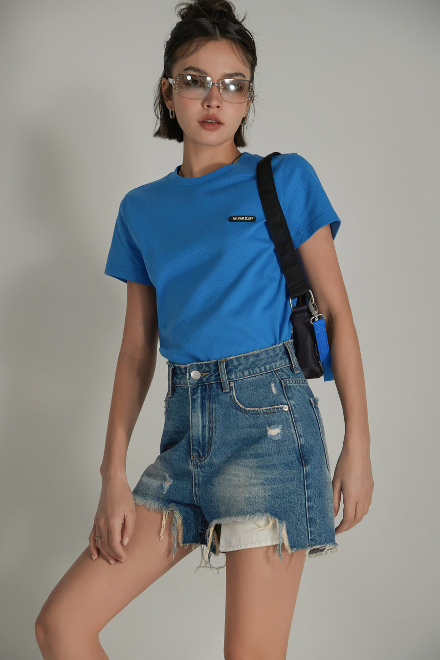 CHUU Daily Round Neck Short Sleeve T-Shirt