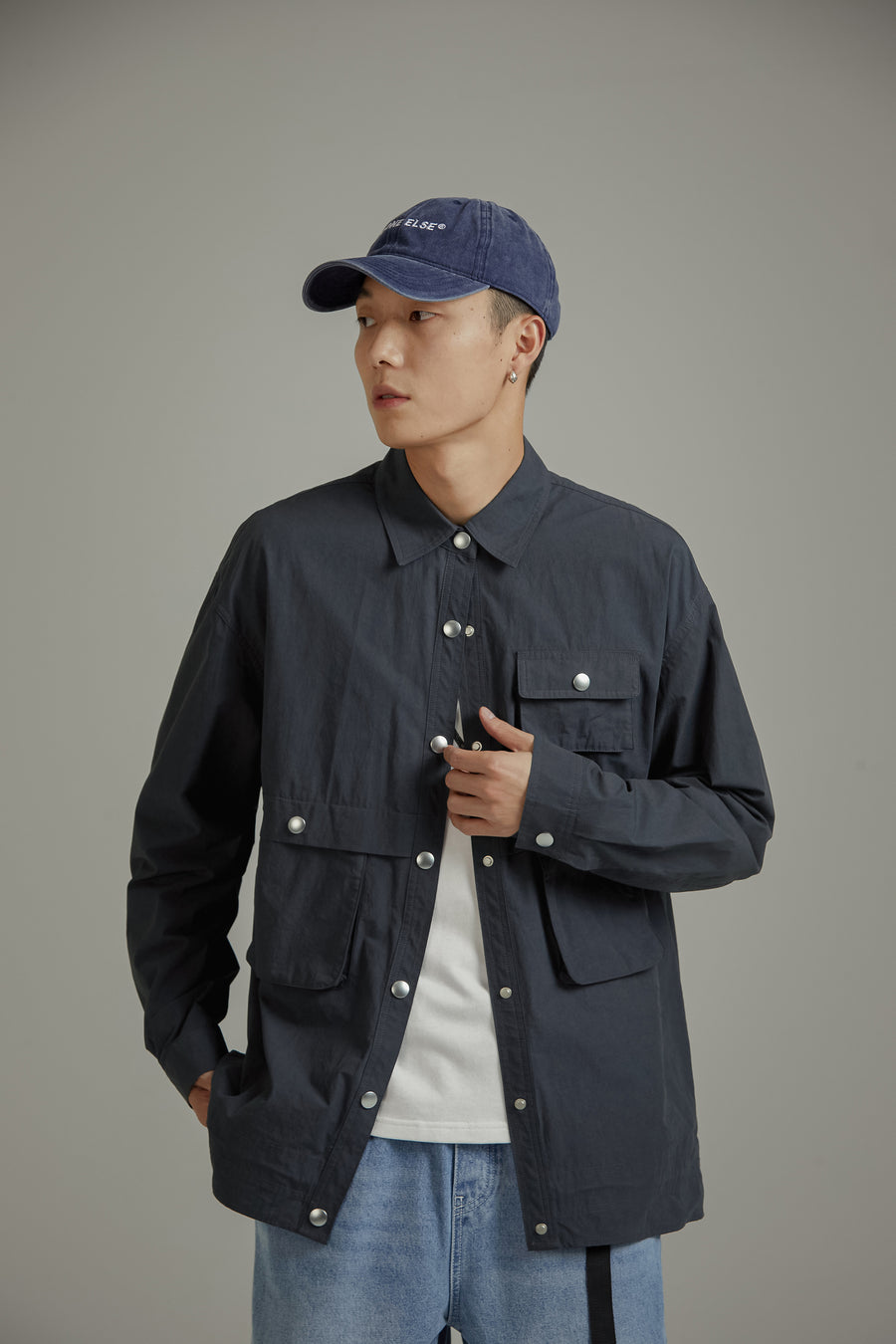 CHUU Colo Multi-Pocket Boxy Shirt Jacket