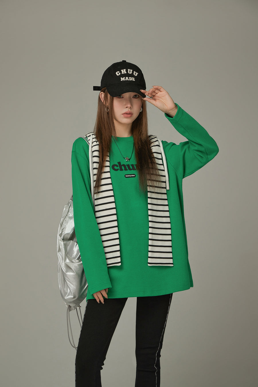 CHUU Basic Boxy Color T-Shirt