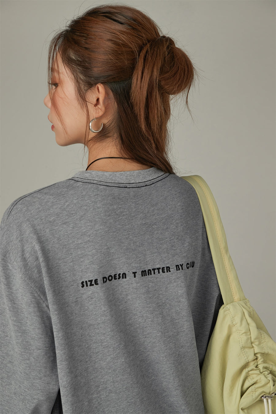 CHUU Basic Boxy Long Sleeve T-Shirt