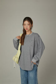 Basic Boxy Long Sleeve T-Shirt