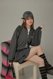 Varsity Loose Fit Jacket