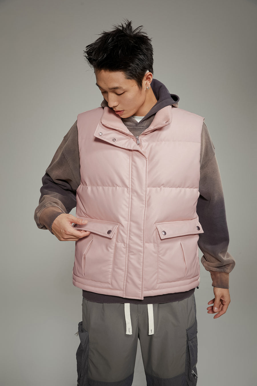 CHUU Oversized Padded Vest