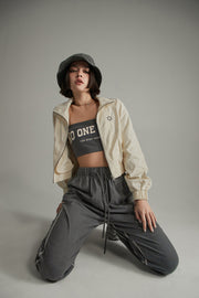 Noe Lettering Vintage Bra Tube Top